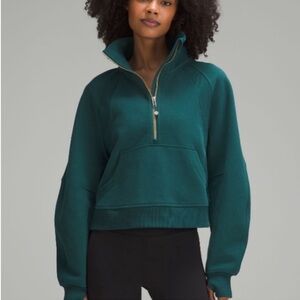 Lululemon Scuba Oversized Funnel-Neck Half Zip